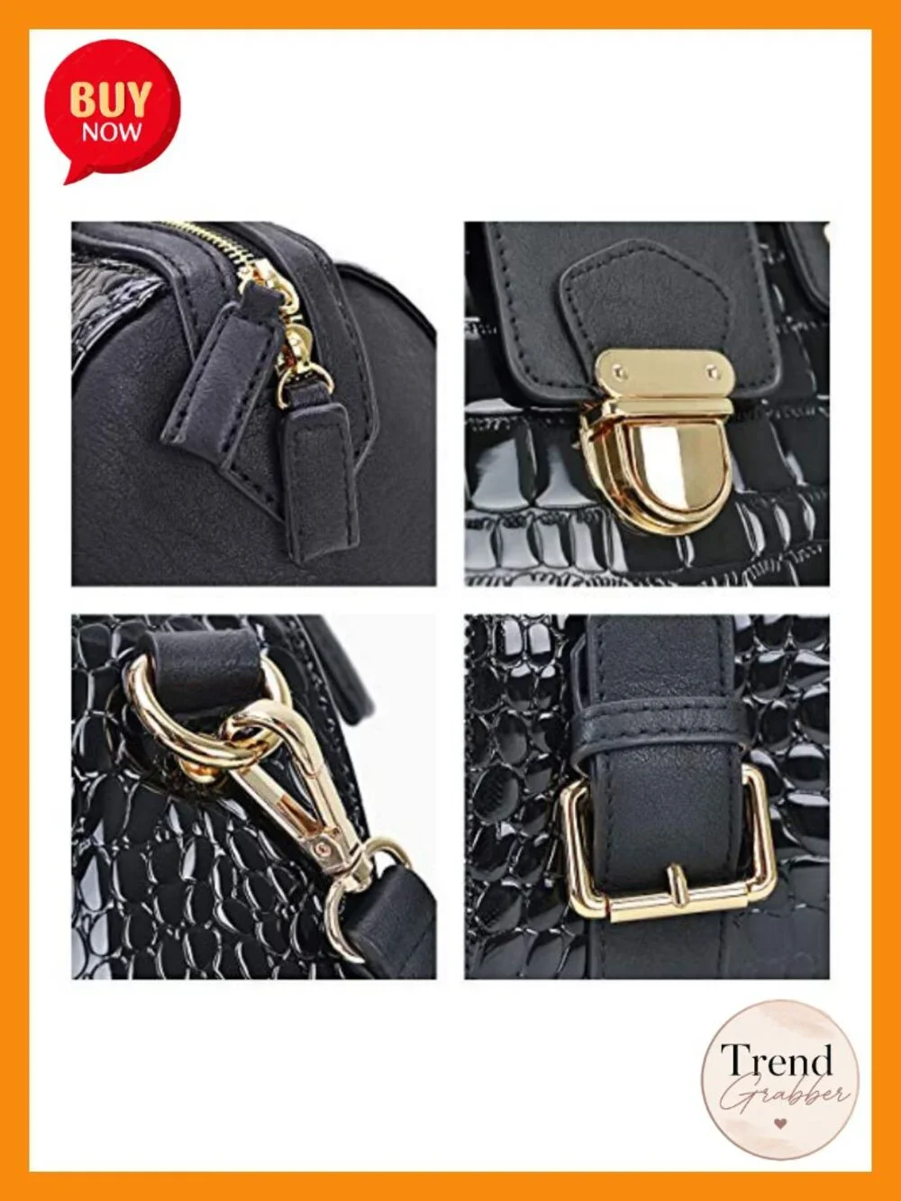 Women's Satchel Purse Top Handle Handbag Vegan Leather Work Tote